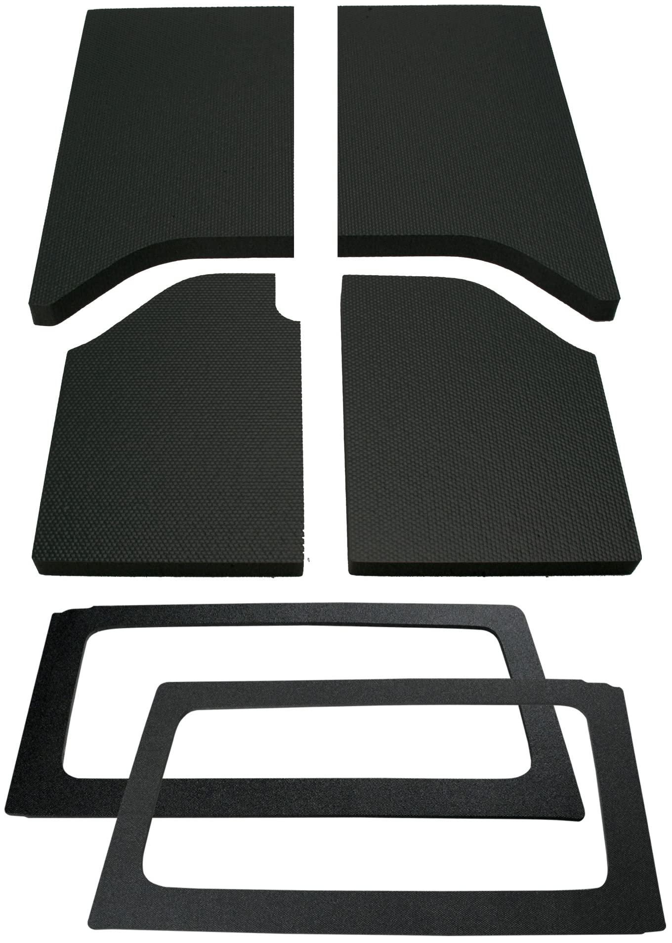 Design Engineering 50285 Schwarz Original Boom Mat Schalldämpfung Headliner Kit kompatibel mit 2-Türer Jeep Wrangler JK (2011-2018) von Design Engineering