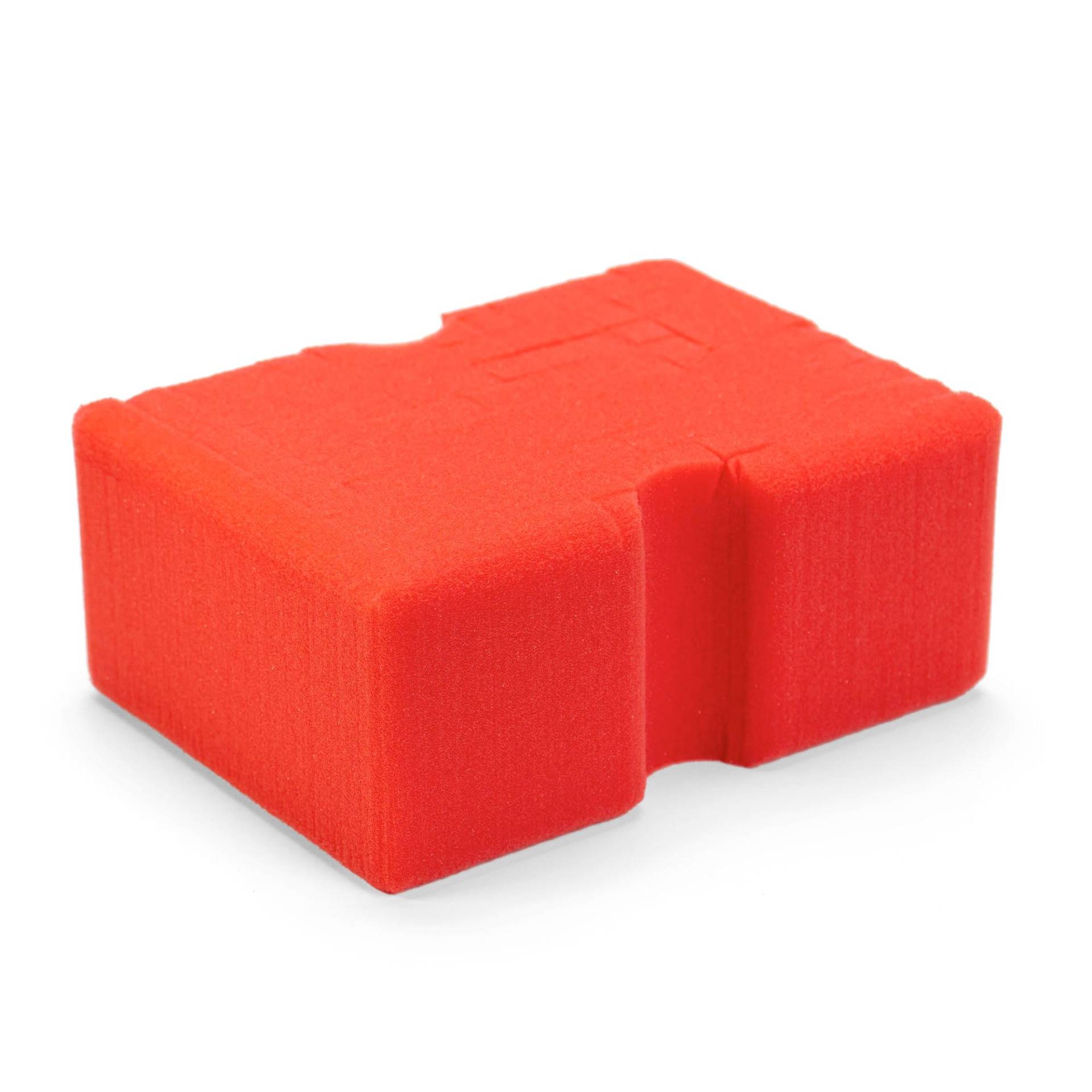 Optimum Big Red Sponge – Original BRS – großer Autowaschschwamm, professioneller Autopflege-Schwamm, ideal zur Verwendung mit spülmittelfreier Autowäsche und traditioneller Autowaschseife von Optimum Polymer Technologies, Inc.