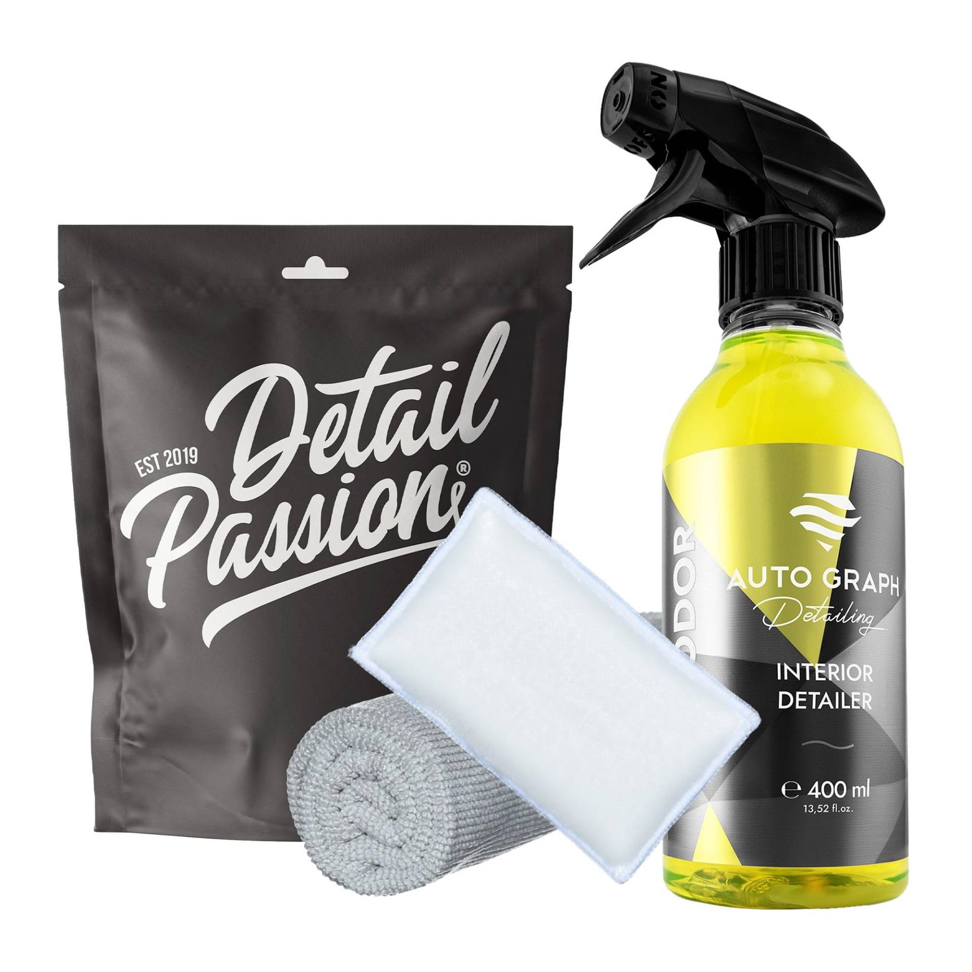 Detail Passion Bundle Alcantara Premium Reinigungs-Set Racetex Dinamica mit Scrub Pad + Tuch Detail Passion Bundle Alcantara Premium Reinigungs-Set Racetex Dinamica mit Scrub Pad + Tuch von Detail Passion