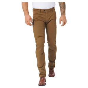 Detlev Louis DL-PM-3 Motorrad Chino Hose Khaki Braun von Detlev Louis