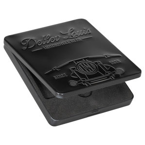 Metall-Geschenkbox für Geschenk-Karten matt-schwarz Detlev Louis von Detlev Louis