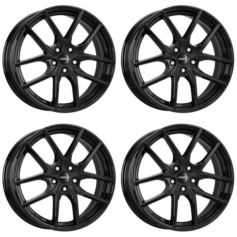 4x Dezent Felgen Alufelgen TO black 8.0Jx19 ET49 5x112 kompatibel mit MG 4 von Dezent