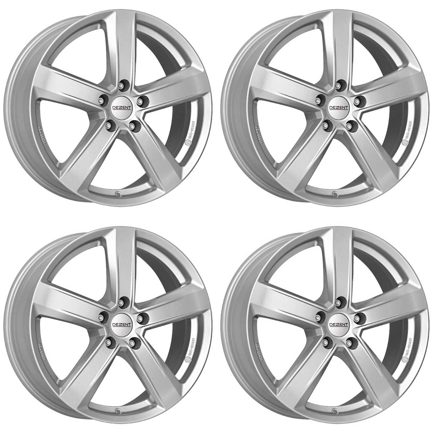 4x Dezent Felgen TU silver 7.5Jx17 ET50,50 5x108 kompatibel mit Volvo S80 V40 V70 XC 60 XC 70 S60 V60 XC 40 4x Dezent Felgen TU silver 7.5Jx17 ET50,50 5x108 kompatibel mit Volvo S80 V40 V70 XC 60 XC 70 S60 V60 XC 40 von Dezent