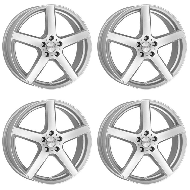 4x Dezent Felgen TY 5.5Jx15 ET35 4x100 kompatibel mit Suzuki Alto Baleno Ignis Splash Swift von Dezent