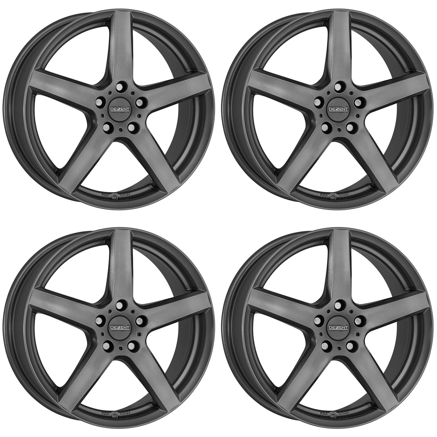 4x Dezent Felgen TY graphite 6.5Jx16 ET47 4x108 kompatibel mit Ford Fiesta Fusion KA+ Ka+ 4x Dezent Felgen TY graphite 6.5Jx16 ET47 4x108 kompatibel mit Ford Fiesta Fusion KA+ Ka+ von Dezent