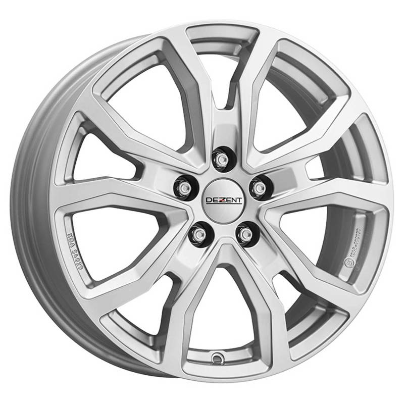 ALUFELGE DEZENT TV silver 6.5x17 5x120 ET 60 Silver von Dezent