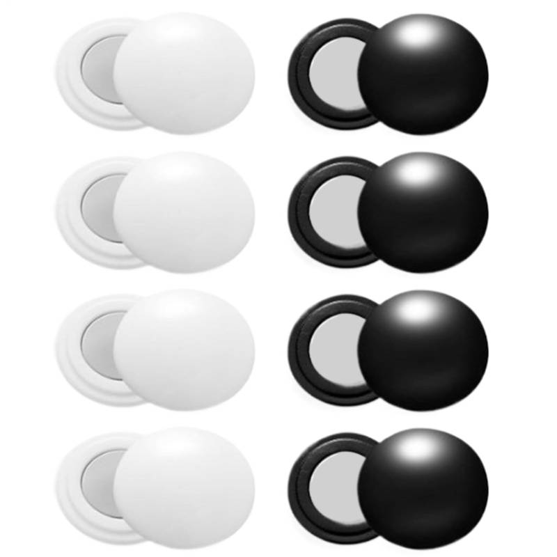 Dfstvup Startnummern Magnete Für Läufer | Rennnummer Clips 8 Paare | rutschfeste Hochfeste Magnetclips Für Sportwettkämpfe Training Laufen Radsport von Dfstvup