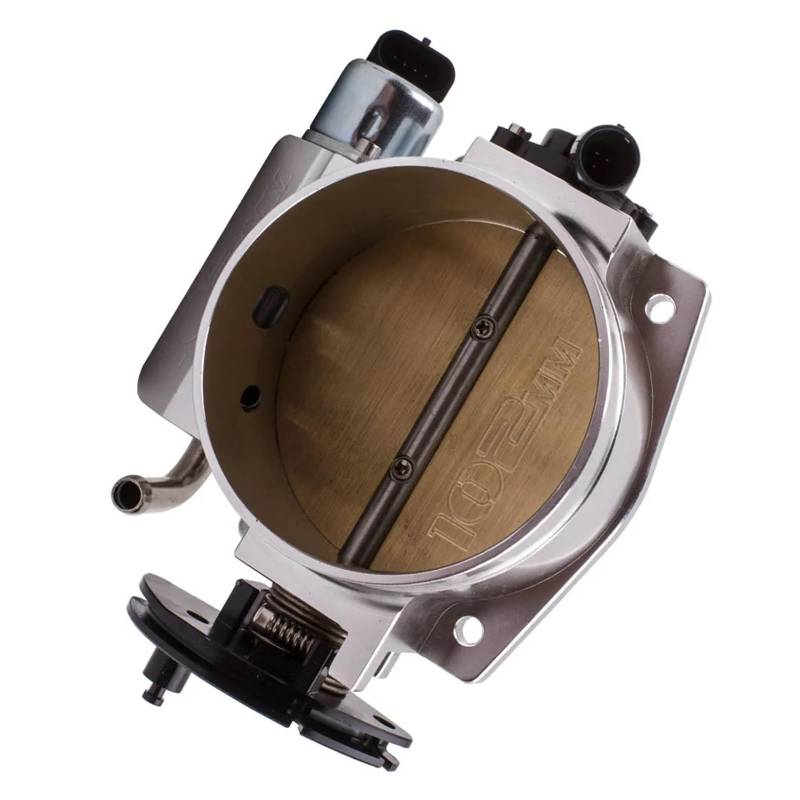 Drosselklappe Für GMC III LS1 LS2 LS3 LS6 LS7 Silber Position Sensor 102mm Aluminium Drosselklappengehäuse Drosselklappenstutzen von Dfvajwc