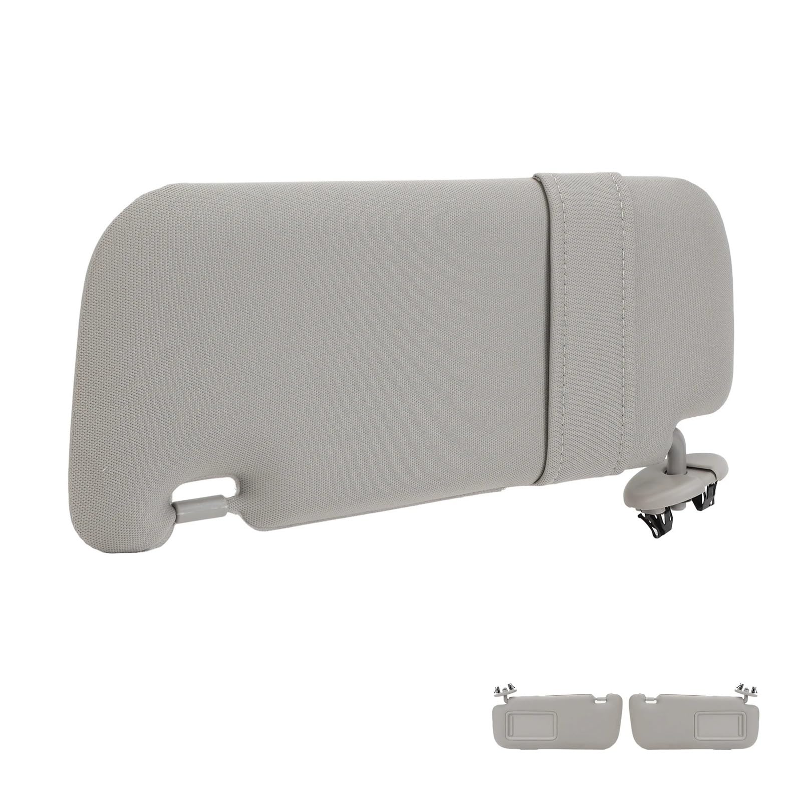 Sonnenblende Auto-Sonnenblende Stoff Grau Sonnenschutz Visierspiegel Mit Make-up-Spiegel Ersatz Für Toyota Für Corolla 2007–2010 2011 2012 2013 Auto-Sonnenblende(Links) von Dfvajwc