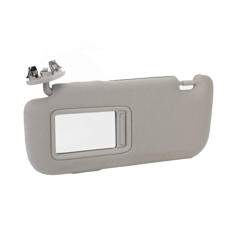 Sonnenblende Sonnenblende Stoff Grau Sonnenschutz Visier Spiegel Mit Make-Up Spiegel Für Toyota Für Corolla 2007 2008 2009 2010 2011 2012 2013 Auto-Sonnenblende(Links) von Dfvajwc