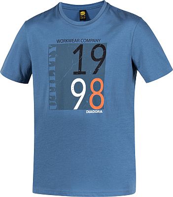 Diadora Utility 1998, Workwear T-Shirt - Blau - XL von Diadora Utility