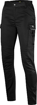 Diadora Utility Athena Cargo, Workwear Hose Damen - Schwarz - 48 von Diadora Utility