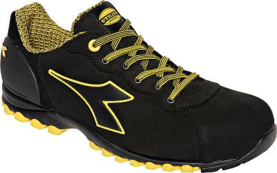 Diadora Utility Beat DA2 Low S3S, Sicherheitsschuhe Unisex - Schwarz/Gelb - 40 EU von Diadora Utility