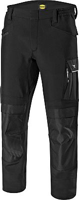 Diadora Utility Carbon Softshell Performance, Workwear Hose - Schwarz - XXL von Diadora Utility