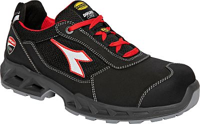 Diadora Utility Ducati Shark Engine Low S1PS, Sicherheitsschuhe - Schwarz/Rot - 41 EU von Diadora Utility