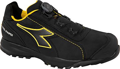 Diadora Utility Glove MDS MST B Low S3S, Sicherheitsschuhe - Schwarz/Gelb - 39 EU von Diadora Utility