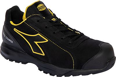 Diadora Utility Glove MDS MSTR Low S3S, Sicherheitsschuhe Unisex - Schwarz/Gelb - 44 EU von Diadora Utility