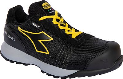 Diadora Utility Glove MDS MTX Low S3S, Sicherheitsschuhe Unisex - Schwarz/Gelb - 43 EU von Diadora Utility