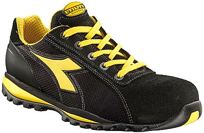 Diadora Utility Glove Tex Low S1PS, Sicherheitsschuhe Unisex - Schwarz/Gelb - 37 EU von Diadora Utility