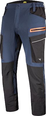 Diadora Utility Hybrid Cargo, Workwear Hose - Schwarz/Dunkelblau - L von Diadora Utility
