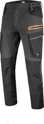 Diadora Utility Hybrid Cargo, Workwear Hose - Schwarz/Dunkelgrau - 3XL von Diadora Utility