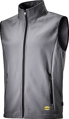 Diadora Utility Level Softshell, Workwear Weste Unisex - Grau - XXL von Diadora Utility