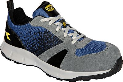 Diadora Utility Lite Low S1PS, Sicherheitsschuhe Unisex - Grau/Schwarz/Blau - 37 EU von Diadora Utility