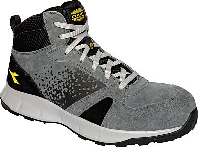 Diadora Utility Lite Mid S3S, Sicherheitsschuhe Unisex - Grau/Schwarz - 48 EU von Diadora Utility