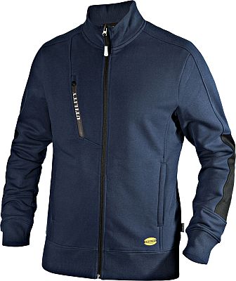 Diadora Utility Litework, Workwear Sweatjacke - Dunkelblau/Schwarz - S von Diadora Utility