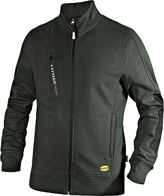 Diadora Utility Litework, Workwear Sweatjacke - Dunkelgrün/Schwarz - XL von Diadora Utility