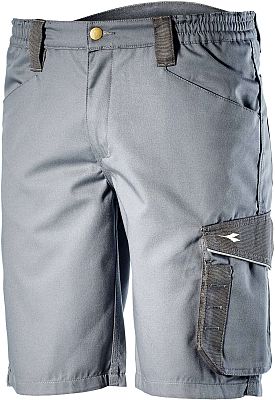 Diadora Utility Poly, Workwear Shorts - Grau/Dunkelgrau - XL von Diadora Utility