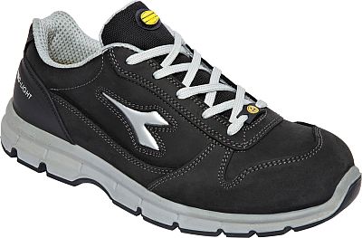 Diadora Utility Run Low S3S, Sicherheitsschuhe Unisex - Schwarz/Hellgrau - 47 EU von Diadora Utility