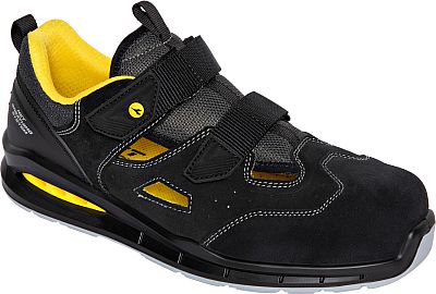 Diadora Utility Run Net AB Sandale S1PS, Sicherheitsschuh Unisex - Schwarz/Dunkelgrau/Gelb - 40 EU von Diadora Utility