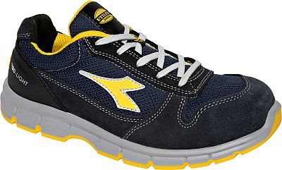 Diadora Utility Run Tex Low S1PS, Sicherheitsschuhe Unisex - Dunkelblau/Blau - 45 EU von Diadora Utility
