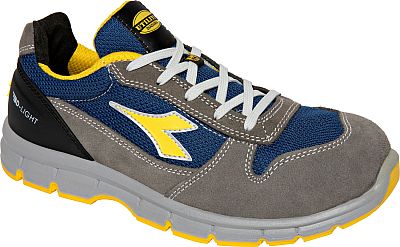 Diadora Utility Run Tex Low S1PS, Sicherheitsschuhe Unisex - Grau/Blau - 43 EU von Diadora Utility