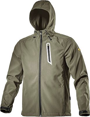 Diadora Utility Sail Softshell, Workwear Jacke Unisex - Oliv - M von Diadora Utility