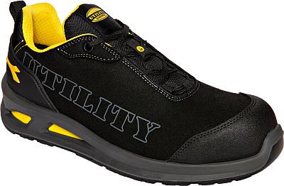 Diadora Utility Smart Softbox Low S3L, Sicherheitsschuhe Unisex - Schwarz/Gelb - 40 EU von Diadora Utility