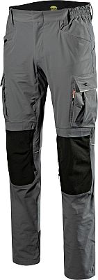 Diadora Utility Tech Performance, Workwear Hose - Grau/Schwarz - M von Diadora Utility
