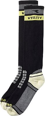 Diadora Utility Tech Winter, Workwear Funktionsstrümpfe - Schwarz/Grau/Gelb - XL von Diadora Utility