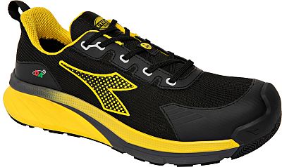 Diadora Utility Vortex DA2 Low S3S, Sicherheitsschuhe Unisex - Schwarz/Gelb - 48 EU von Diadora Utility