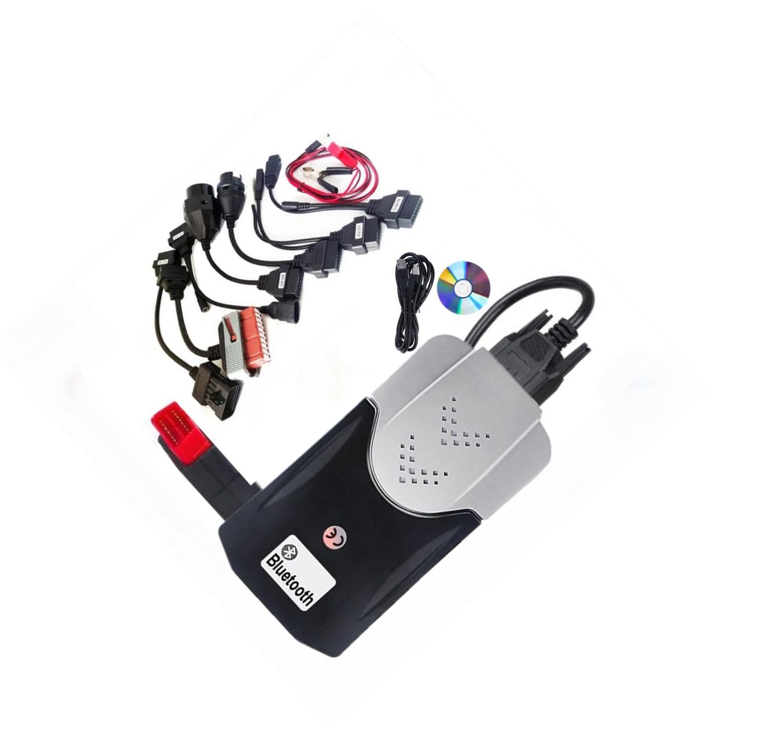 2020 23 Tnesf Orpdc VD150 VD TCS OBD2 PKW LKW Diagnose Interface Tool 2021.11 OBD-II Diagnosewerkzeuge Auto-Scanner Zubehör mit OBD2 Verbindungskabel (Scanner mit Autokabeln) von Diagwache