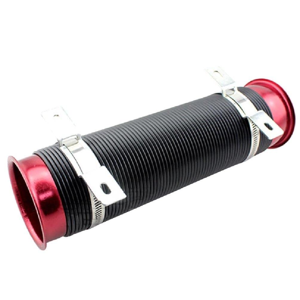 Universal 76 mm Auto Kaltluft Turbo Ansaugrohr Luftkanal Ansaugrohr Schlauch Einstellbar Flexibles Kanalrohr Induktionskit Einlassrohr Aquarium Flowrator Kalteinlass Auto-Kit Turbolader Universal 76 mm Auto Kaltluft Turbo Ansaugrohr Luftkanal Ansaugrohr Schlauch Einstellbar Flexibles Kanalrohr Induktionskit Einlassrohr Aquarium Flowrator Kalteinlass Auto-Kit Turbolader von Diarypiece