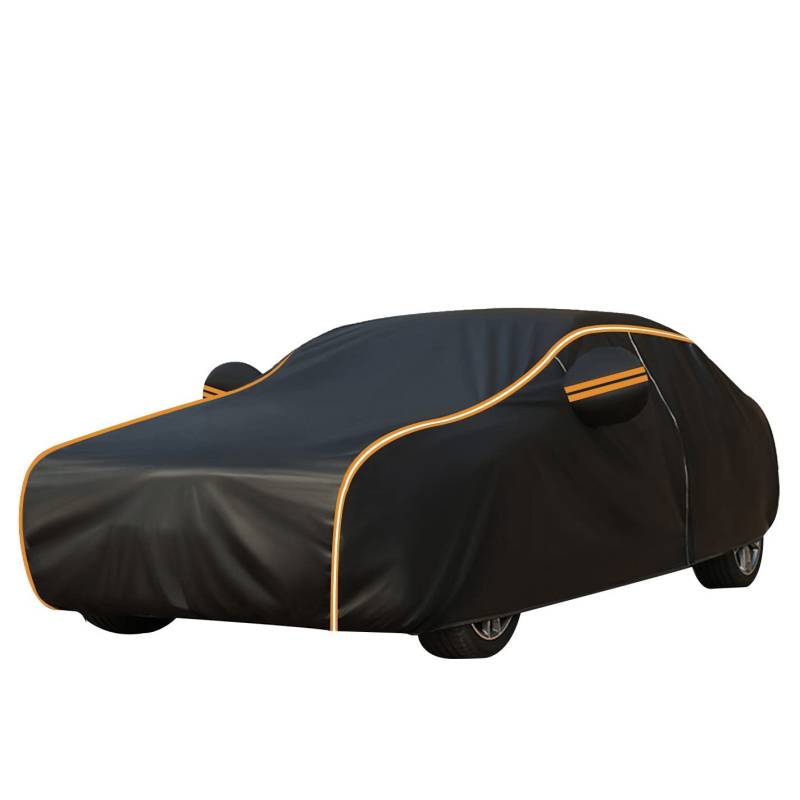 Diczkuoi Autoabdeckung für BMW G12 LCI 7er Lang 2019-2022, Hochwertige Fahrzeugabdeckung für alle Jahreszeiten – Wasserdicht, UV-beständig und langlebig(Color:b,Size:with Cotton) von Diczkuoi