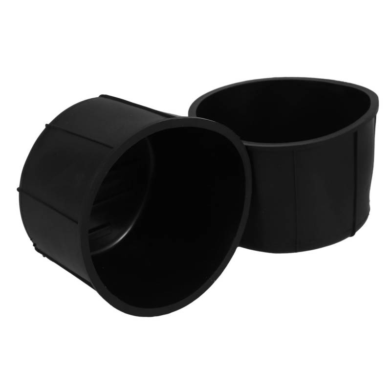Didiseaon 1 Paar Getränkehalterauskleidung ersatzteile sparabos kündigen zubehör fürs Auto F Cupholder-Zubehör Dual Tasse Getränkehalter Automatischer Getränkehaltereinsatz Gummi Black von Didiseaon