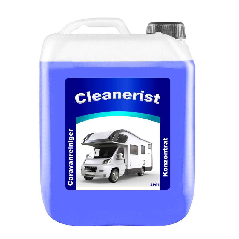 Die Seifenblase 10 Liter - Cleanerist AP01 Caravanreiniger Konzentrat- spezieller Reiniger für Caravan, Wohnwagen, Wohnmobil und Reisemobil - von Die Seifenblase