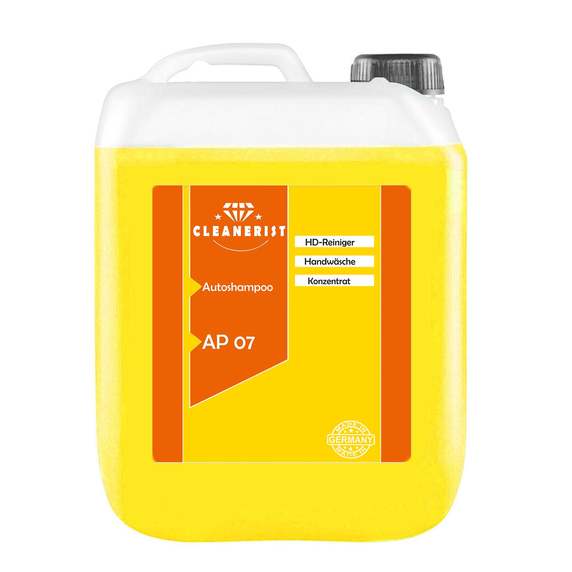 5 Liter Cleanerist AP07 Autoshampoo Konzentrat Glanzshampoo für die manuelle Autowäsche und SB-Waschboxen von Die Seifenblase