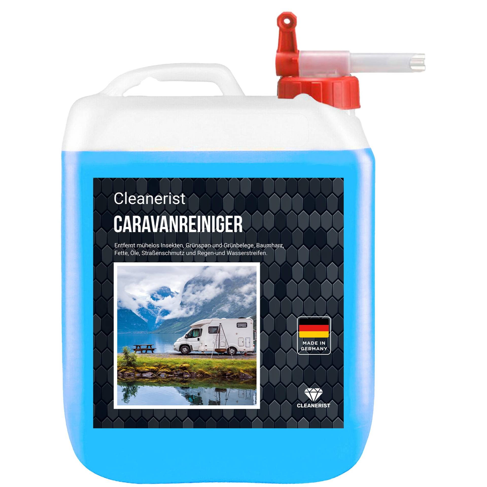 Die Seifenblase 10 Liter Cleanerist AP01 Caravanreiniger Konzentrat inkl. Auslaufhahn - spezieller Reiniger für Caravan, Wohn Wagen, Wohnmobil und Reisemobil Die Seifenblase 10 Liter Cleanerist AP01 Caravanreiniger Konzentrat inkl. Auslaufhahn - spezieller Reiniger für Caravan, Wohn Wagen, Wohnmobil und Reisemobil von Die Seifenblase