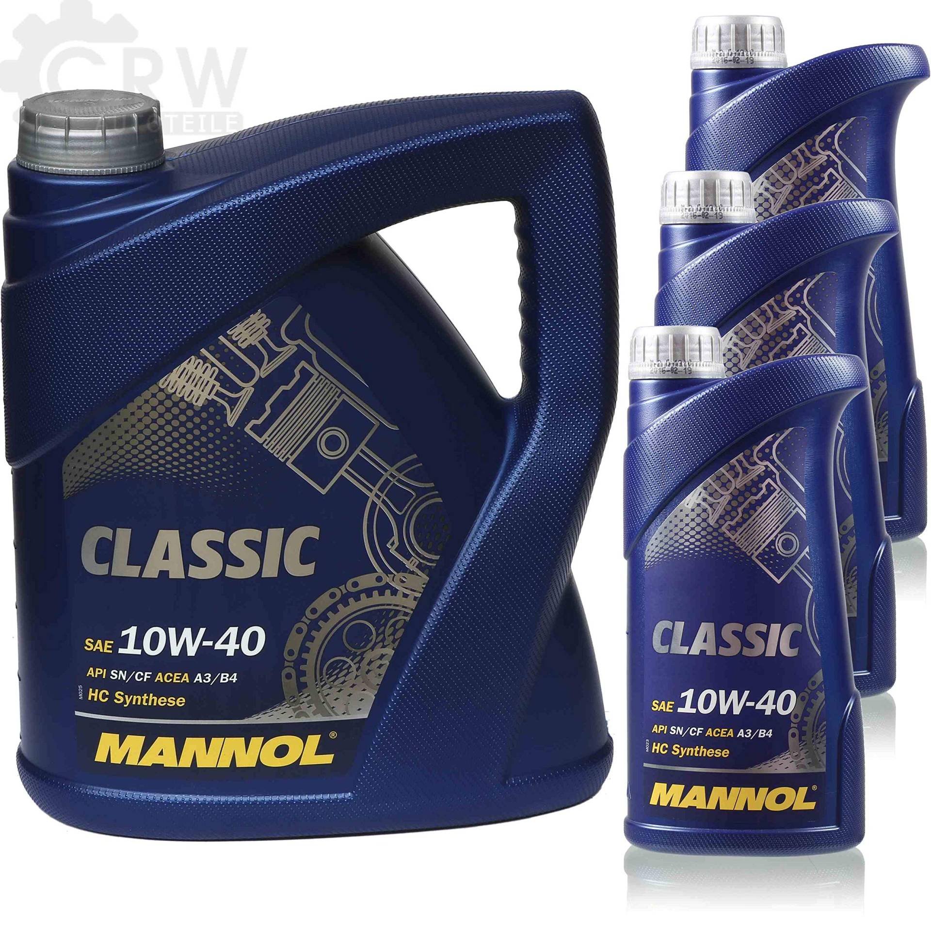 7 Liter Original MANNOL Motoröl Classic 10W-40 Engine Oil Öl 11191651 7 Liter Original MANNOL Motoröl Classic 10W-40 Engine Oil Öl 11191651 von Diederichs