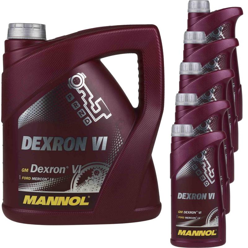 9 Liter Original MANNOL Getriebeöl Dexron VI Oil Automatikgetriebeöl 11191864 von Diederichs