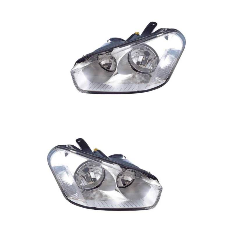 Halogen Scheinwerfer Set links & rechts Hauptscheinwerfer Frontscheinwerfer H7/H1 mit Elektromotor für Model C-Max DM2 von Diederichs